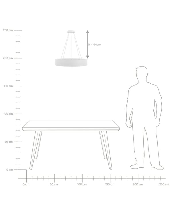 Hängande Lampa Vit Stål Akryl Integrerad LED-ljus Rund Ring Modern Belysning