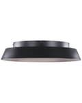 Miniatyrbild 5 av 9: Taklampa Svart Stål Aluminium Integrerade LED-ljus Rund Form Dekorativ Modern Glamorös Belysning