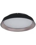 Miniatyrbild 1 av 9: Taklampa Svart Stål Aluminium Integrerade LED-ljus Rund Form Dekorativ Modern Glamorös Belysning