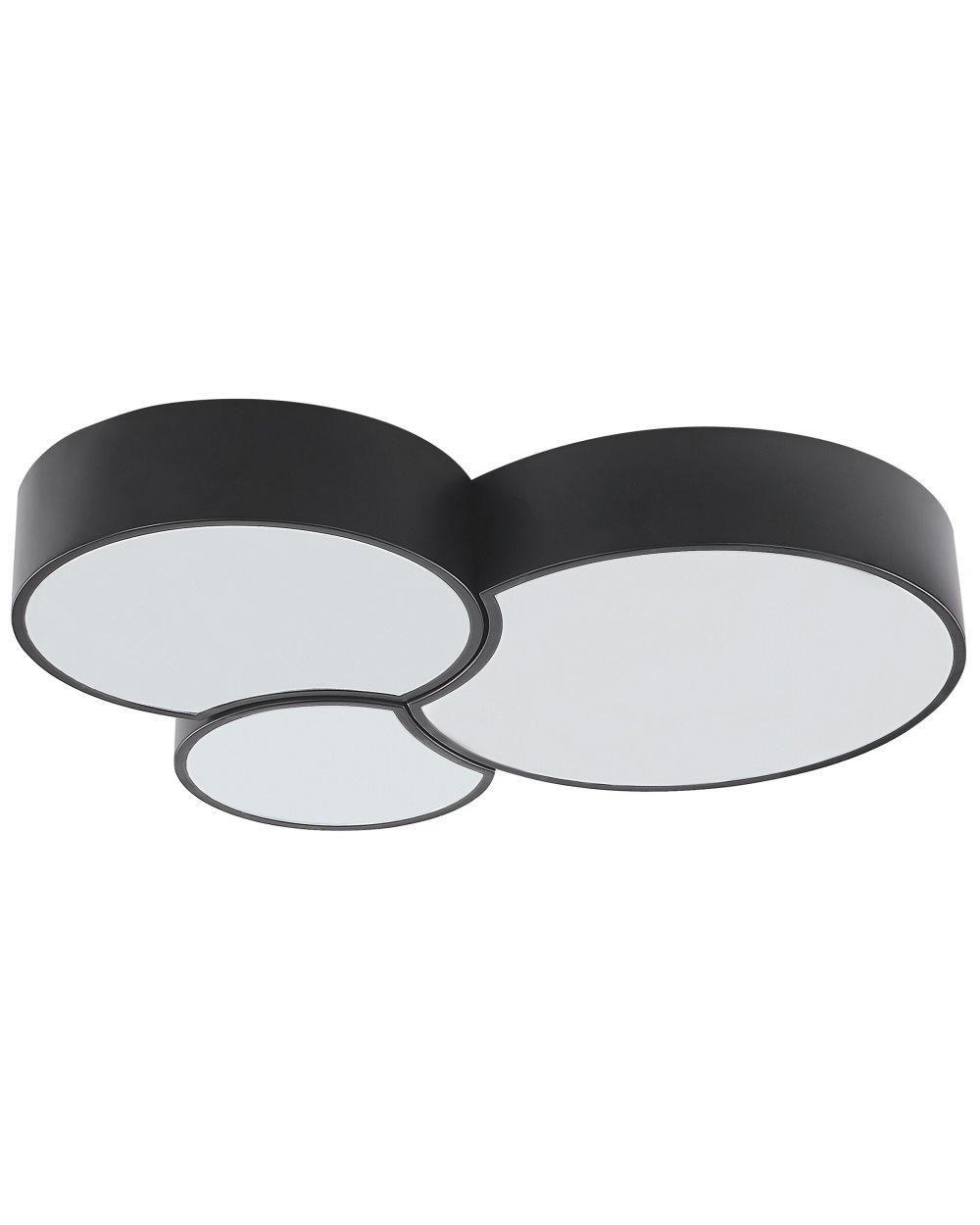 Taklampa LED metall svart YABU