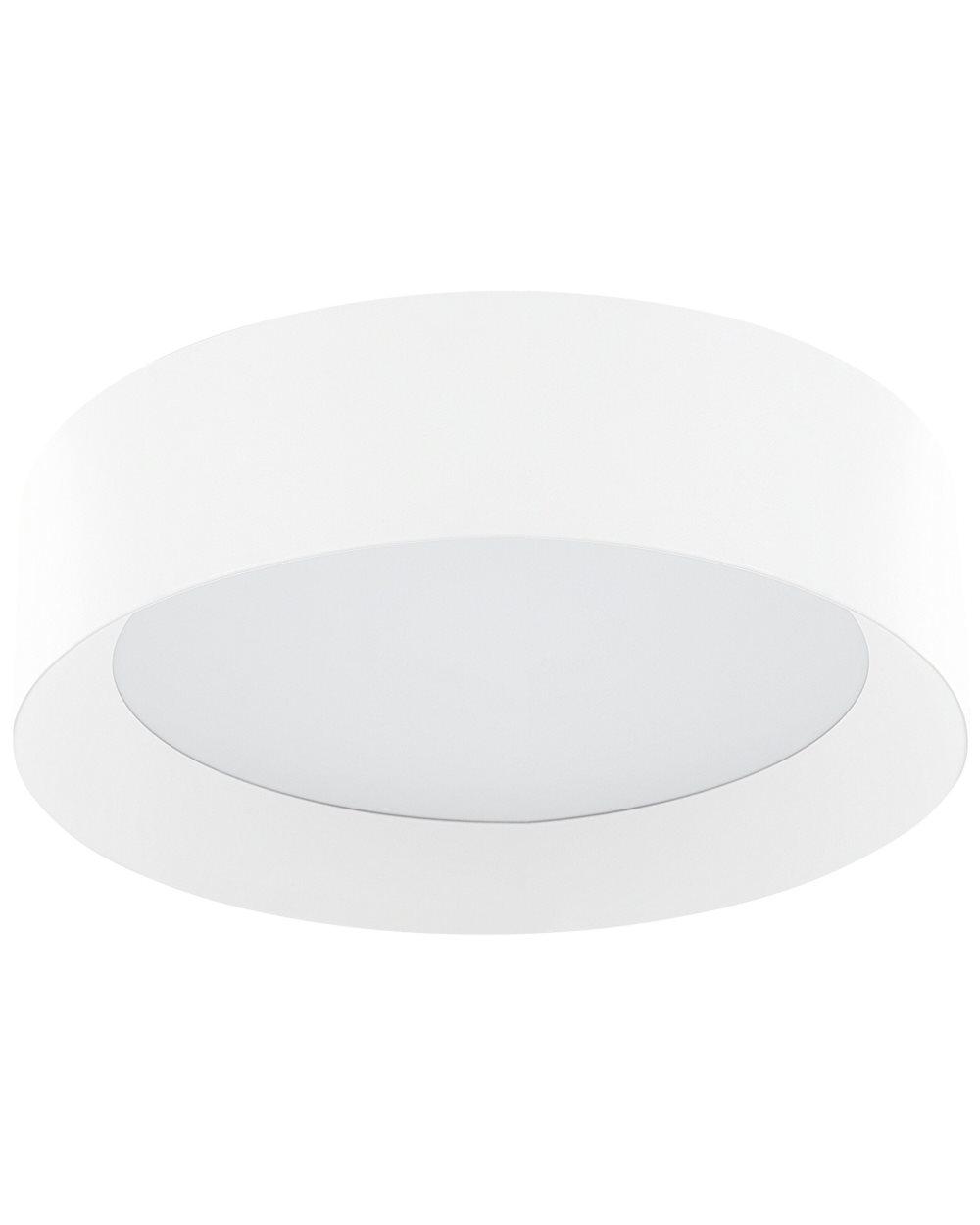 Taklampa ⌀ 45 cm LED metall vit LOEI