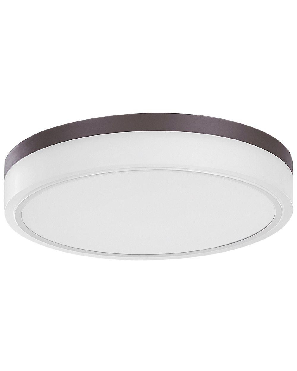 Taklampa ⌀ 40 cm LED metall vit SAKAE
