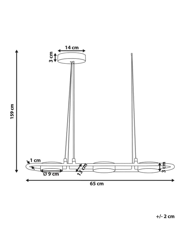 Hängande Lampa Svart Mässing Stål 3 Integrerade LED-ljus Geometrisk Form Belysning Modern Industriell Kök Vardagsrum