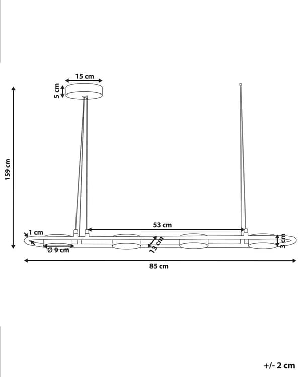 Hängande Lampa Svart Mässing Stål 4 Integrerade LED-ljus Geometrisk Form Belysning Modern Industriell Kök Vardagsrum