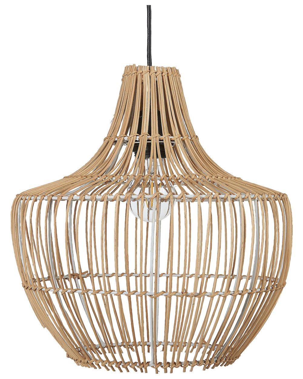 Hänglampa rotting naturlig MAZOWE
