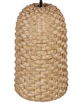 Miniatyrbild 5 av 9: Pendellampa Ljus Trä Bambu Naturlig Handvävd Korgskärm Taklampa Boho-stil
