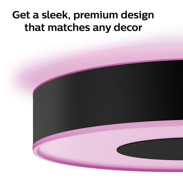 Philips Hue WCA Infuse Medium Taklampe Sort