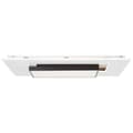 Miniatyrbillede 5 af 6: Brilliant Hutson LED loftslampe 80x50cm hvid/sort, metal/plastik, 1x 60 W LED integreret, (lysstrøm: 6800lm, lysfarve: 3000-7100K)