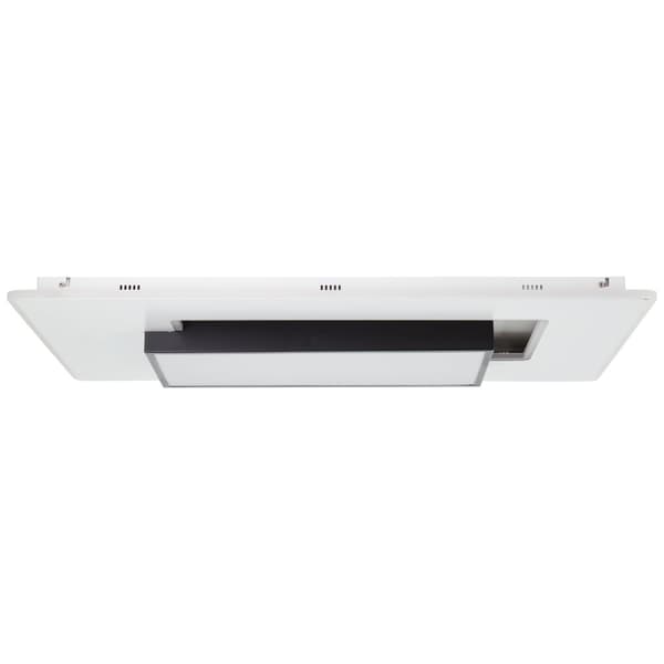 Brilliant Hutson LED loftslampe 80x50cm hvid/sort, metal/plastik, 1x 60 W LED integreret, (lysstrøm: 6800lm, lysfarve: 3000-7100K)