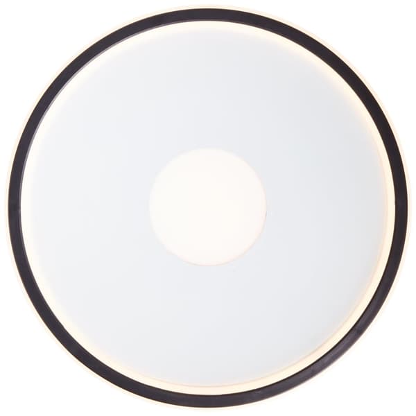 Brilliant Vegas LED loftslampe 50cm hvid/sort, plastik, 1x 44 W LED integreret, (lysstrøm: 5400lm, lysfarve: 3000-6500K)