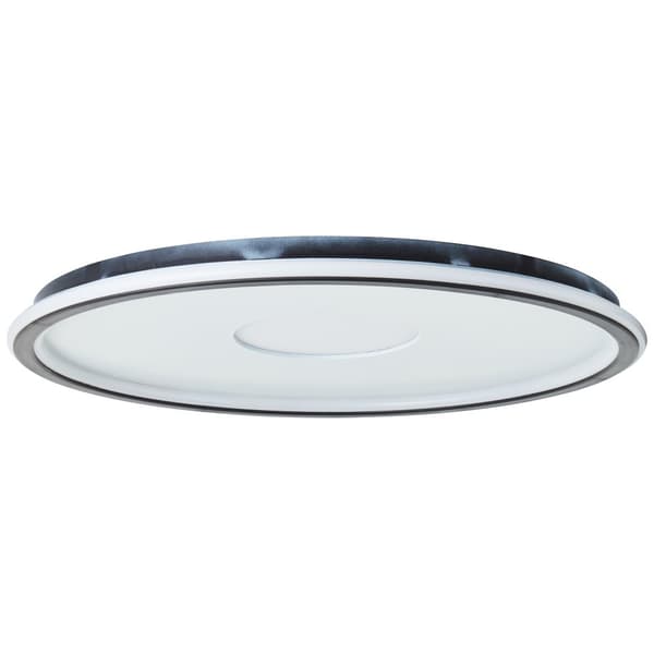 Brilliant Vegas LED loftslampe 50cm hvid/sort, plastik, 1x 44 W LED integreret, (lysstrøm: 5400lm, lysfarve: 3000-6500K)