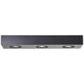 Miniatyrbillede 1 af 7: Brilliant Doro LED loftslampe 3-flammer sandsort, metal, 3x LED, GU10, 4,5 W, LED-reflektorlamper inkluderet (lysstrøm: 345lm, lysfarve: 3000K)