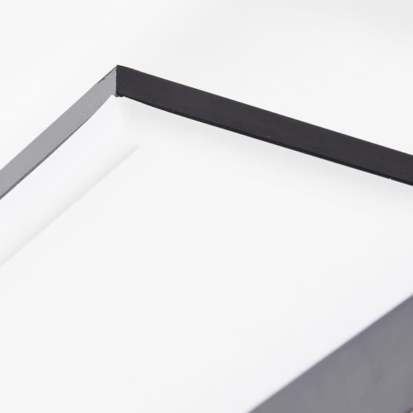Brilliant Loneos LED kattovalaisin 45x40cm vaalea puu/musta, puu/metalli/muovi, 1x integroitu LED, 24 W, (valovirta: 3000lm, valon väri: 3000K)