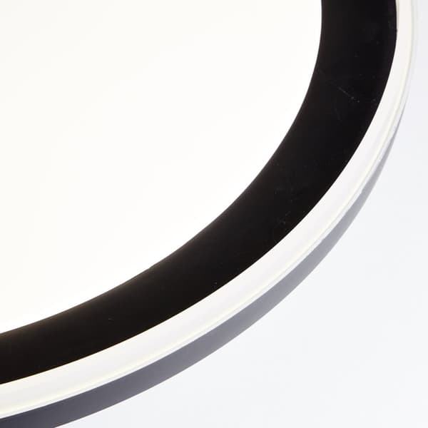 Brilliant Pederson LED kattovalaisin 55cm musta, metalli/muovi, 1x 60 W LED integroitu, (valovirta: 6600lm, valon väri: 3000-6500K)