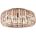 Pikkukuva 2 / 3: Brilliant Woodrow kattovalaisin 50cm vaaleanruskea, metalli/bambu, 1x A60, E27, 60 W