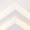 Pikkukuva 5 / 7: Brilliant Iorgo LED kattopaneeli 44x44cm musta/valkoinen, metalli/muovi, 1x LED integroitu, 40 W, (valovirta: 4300lm, valon väri: 3000K)