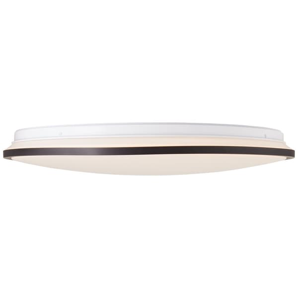 Brilliant Heida LED overflademonteret loftspanel 48cm sort, metal/plast, 1x 30 W LED integreret, (lysstrøm: 3000lm, lysfarve: 3000-6500K)