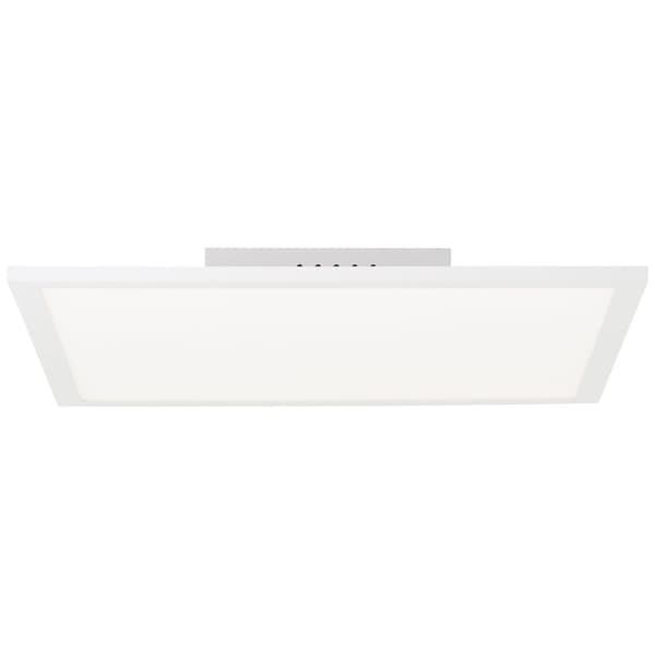 Brilliant Jacinda LED overflademonteret loftspanel 40x40cm sandhvid, metal/plast, 1x 26 W LED integreret, (lysstrøm: 2300lm, lysfarve: 2700-6500K)