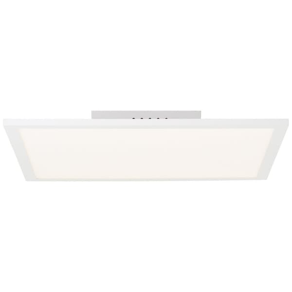 Brilliant Jacinda LED overflademonteret loftspanel 40x40cm sandhvid, metal/plast, 1x 26 W LED integreret, (lysstrøm: 2300lm, lysfarve: 2700-6500K)