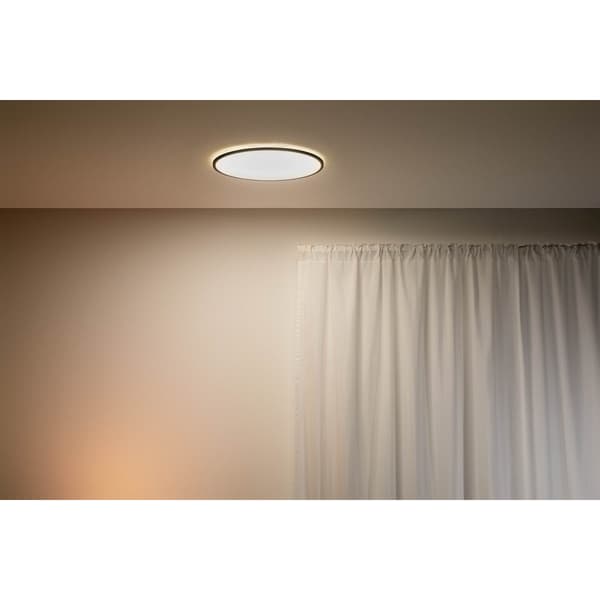 WiZ SuperSlim Taklampe 22W Sort
