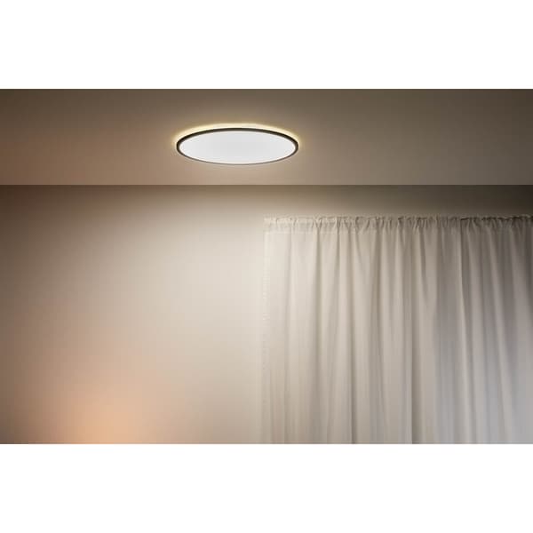 WiZ SuperSlim Taklampe 32W Sort