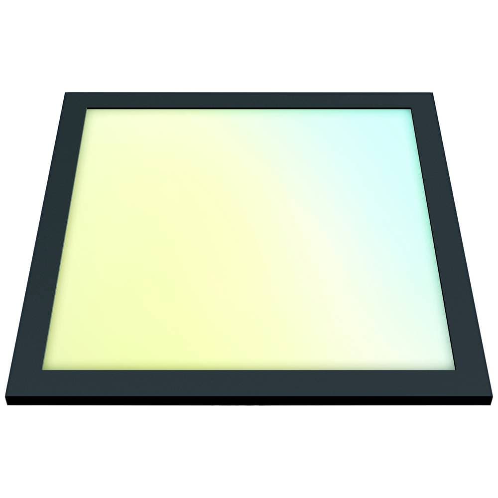 LED-takbelysning WiZ Panel WiZ Ceiling SQ 12W Black 27-65K TW 8719514554917 N/A Max. effekt: 12 W Varmvit till kallvit