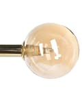 Miniatyrbild 8 av 9: Taklampa Guld Stål och Glas 10 Ljus Modern Design Glamorös