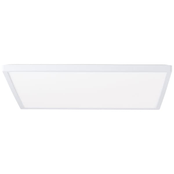 Brilliant Saltery LED utanpåliggande takpanel 42x42cm vit plast fjärrkontroll Internt dimbar via fjärrkontroll 22 W LED integrerad (ljusflöde: 2500lm,