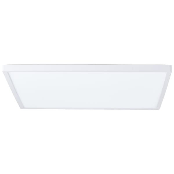 Brilliant Saltery LED utanpåliggande takpanel 42x42cm vit plast fjärrkontroll Internt dimbar via fjärrkontroll 22 W LED integrerad (ljusflöde: 2500lm,