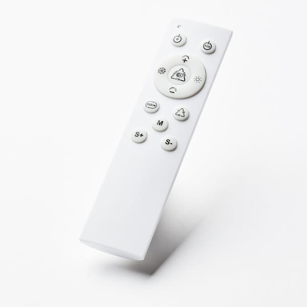 Brilliant Saltery LED utanpåliggande takpanel 42x42cm vit plast fjärrkontroll Internt dimbar via fjärrkontroll 22 W LED integrerad (ljusflöde: 2500lm,