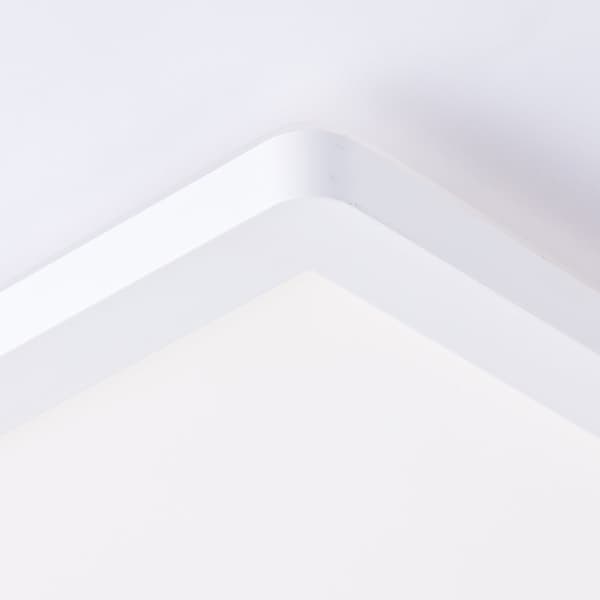 BRE-Light Milton LED utanpåliggande takpanel 42x42cm vit plast   24 W LED integrerad (ljusflöde: 3200lm, ljusfärg: 4000K)