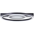 Miniatyrbillede 2 af 6: BRE-Light Maureen LED loftslampe 37x37cm sort Metal, plastik   22 W LED integreret (lysstrøm: 2900lm, lysfarve: 3000K)