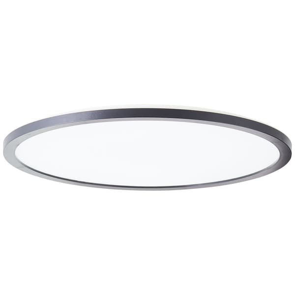 BRE-Light Sorell LED utanpåliggande takpanel 42cm svart/vit plast fjärrkontroll Internt dimbar via fjärrkontroll 24 W LED integrerad (ljusflöde: 2900l