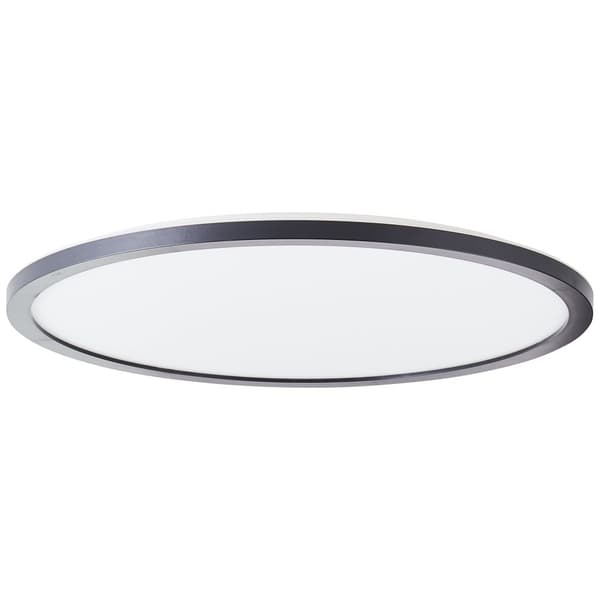 BRE-Light Sorell LED utanpåliggande takpanel 42cm svart/vit plast fjärrkontroll Internt dimbar via fjärrkontroll 24 W LED integrerad (ljusflöde: 2900l