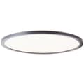 Miniatyrbild 1 av 7: BRE-Light Sorell LED utanpåliggande takpanel 42cm svart/vit plast fjärrkontroll Internt dimbar via fjärrkontroll 24 W LED integrerad (ljusflöde: 2900l