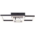 Miniatyrbillede 3 af 7: BRE-Light Bray LED loftslampe 40x40cm sort Metal, plastik   22 W LED integreret (lysstrøm: 2900lm, lysfarve: 3000K)