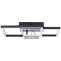 Miniatyrbillede 2 af 7: BRE-Light Bray LED loftslampe 40x40cm sort Metal, plastik   22 W LED integreret (lysstrøm: 2900lm, lysfarve: 3000K)