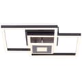Miniatyrbillede 1 af 7: BRE-Light Bray LED loftslampe 40x40cm sort Metal, plastik   22 W LED integreret (lysstrøm: 2900lm, lysfarve: 3000K)