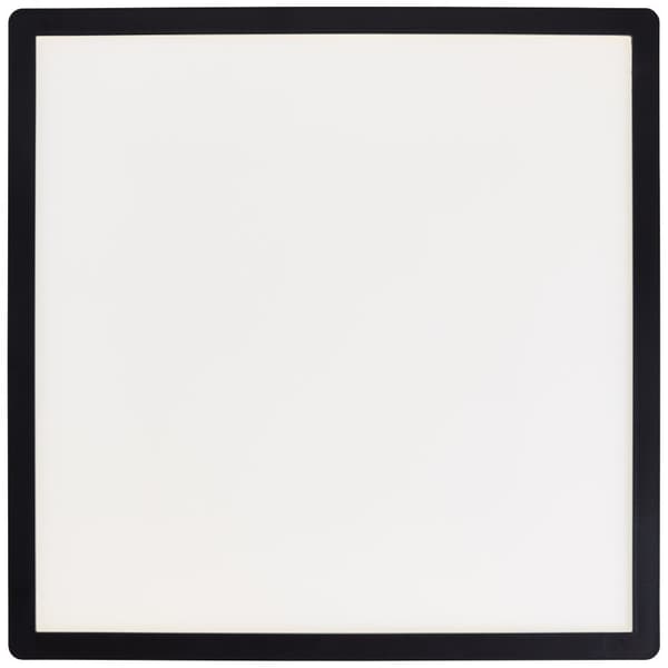 BRE-Light Milton LED overflademonteret loftpanel 42x42cm sort/hvid plast   24 W LED integreret (lysstrøm: 3200lm, lysfarve: 4000K)