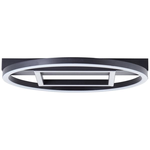 BRE-Light Maureen LED loftslampe 37x37cm sort Metal, plastik   24 W LED integreret (lysstrøm: 2500lm, lysfarve: 3000K)