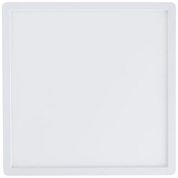 BRE-Light Sorell LED overflademonteret loftpanel 29x29cm hvid plast fjernbetjening Internt dæmpbar via fjernbetjening 18 W LED integreret (lysstrøm: 2
