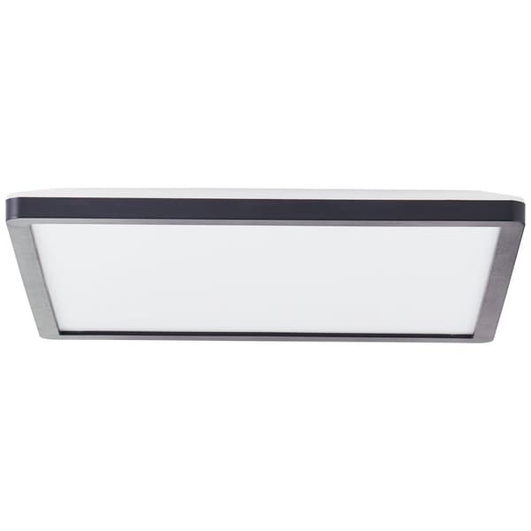 BRE-Light Sorell LED utanpåliggande takpanel 29x29cm svart/vit plast fjärrkontroll Internt dimbar via fjärrkontroll 18 W LED integrerad (ljusflöde: 23