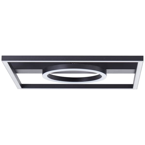 BRE-Light Maureen LED loftslampe 40x40cm sort Metal, plastik   24 W LED integreret (lysstrøm: 2700lm, lysfarve: 3000K)