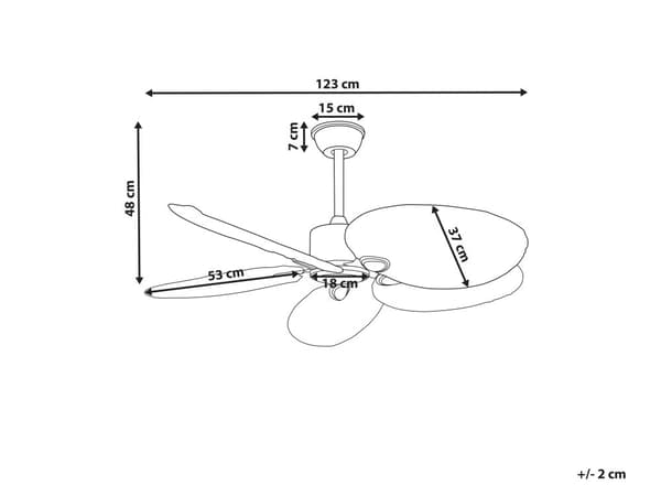 Takfläkt Metall Svart Naturlig Hastighetsreglering Timer Vardagsrum Sovrum Modern Skandinavisk Design
