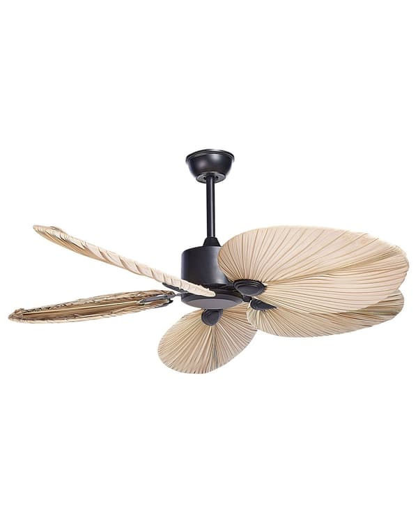 Takfläkt Metall Svart Naturlig Hastighetsreglering Timer Vardagsrum Sovrum Modern Skandinavisk Design