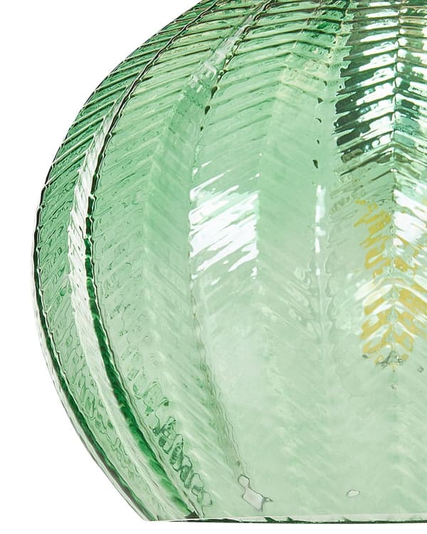 Taklampa Grön glasskärm Retrobelysning Hängande lampa