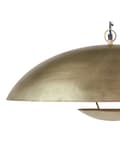 Miniatyrbild 5 av 8: Taklampa Mässing Färg Järn Kupolskärm Taklampa Modern Stil Heminredning Tillbehör Handgjord