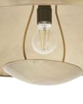 Miniatyrbild 6 av 8: Taklampa Mässing Färg Järn Kupolskärm Taklampa Modern Stil Heminredning Tillbehör Handgjord
