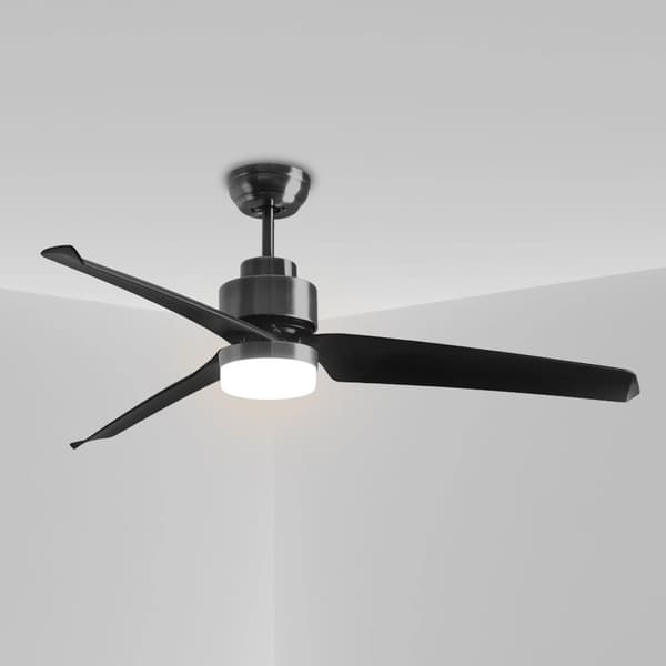 Kattotuuletin Akira kaukosäätimellä sis. LED - Musta
