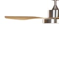 Miniatyrbild 8 av 9: Takfläkt med ljus Ventilator Silver med Ljust trä Syntetiskt material Fjärrkontroll 6 hastigheter 3 ljusnivåer Traditionellt vardagsrum Sovrum